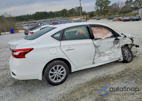 2019 Nissan Sentra S z USA, uszkodzony, nr VIN 3N1AB7AP3KY214740